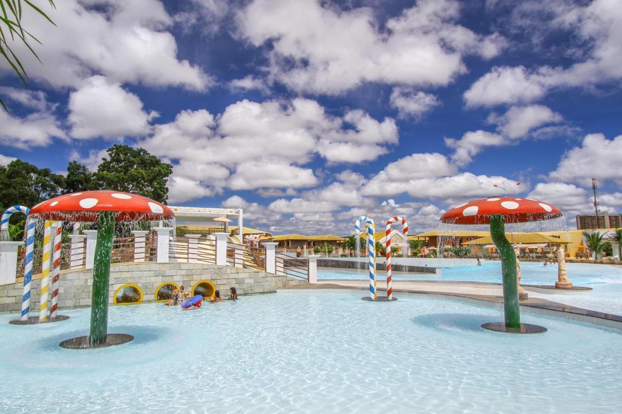 Di Roma Lacqua Caldas Novas Park 24H, Com Roupas De Cama E Banho Exterior photo