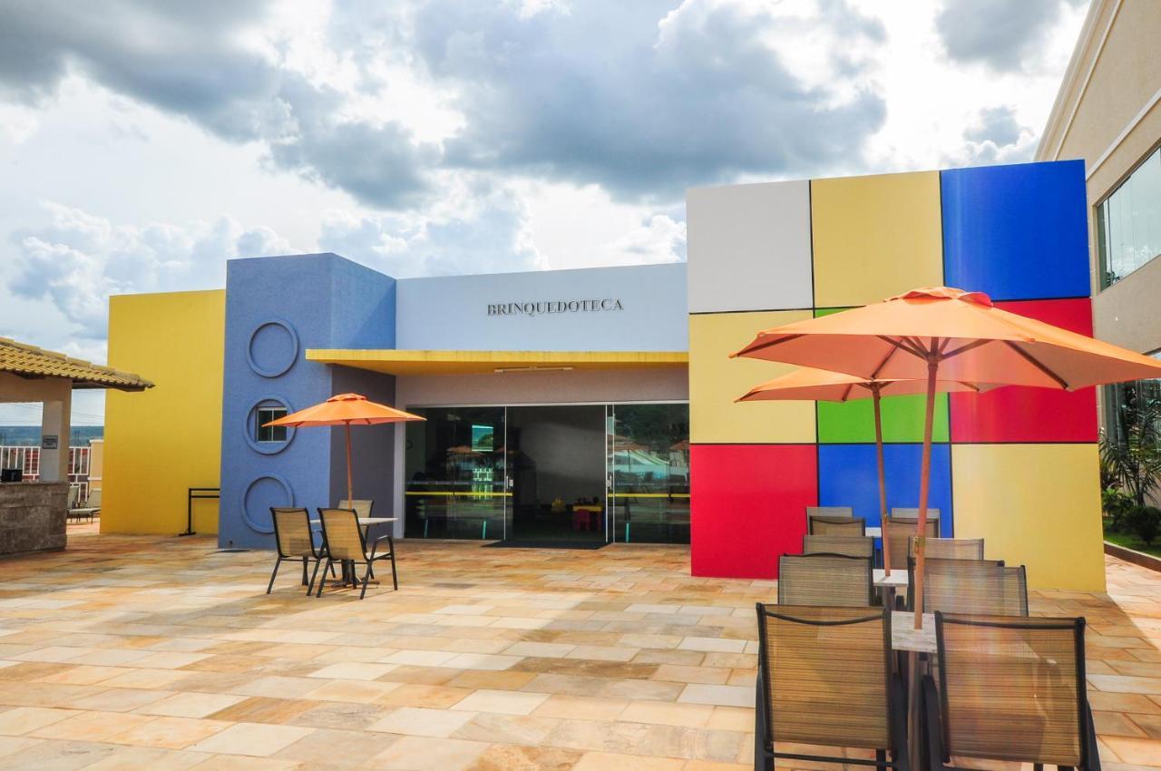 Di Roma Lacqua Caldas Novas Park 24H, Com Roupas De Cama E Banho Exterior photo