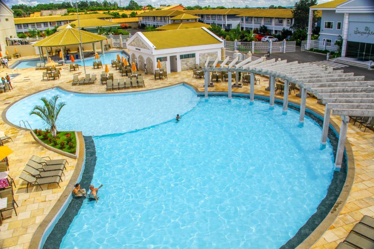Di Roma Lacqua Caldas Novas Park 24H, Com Roupas De Cama E Banho Exterior photo